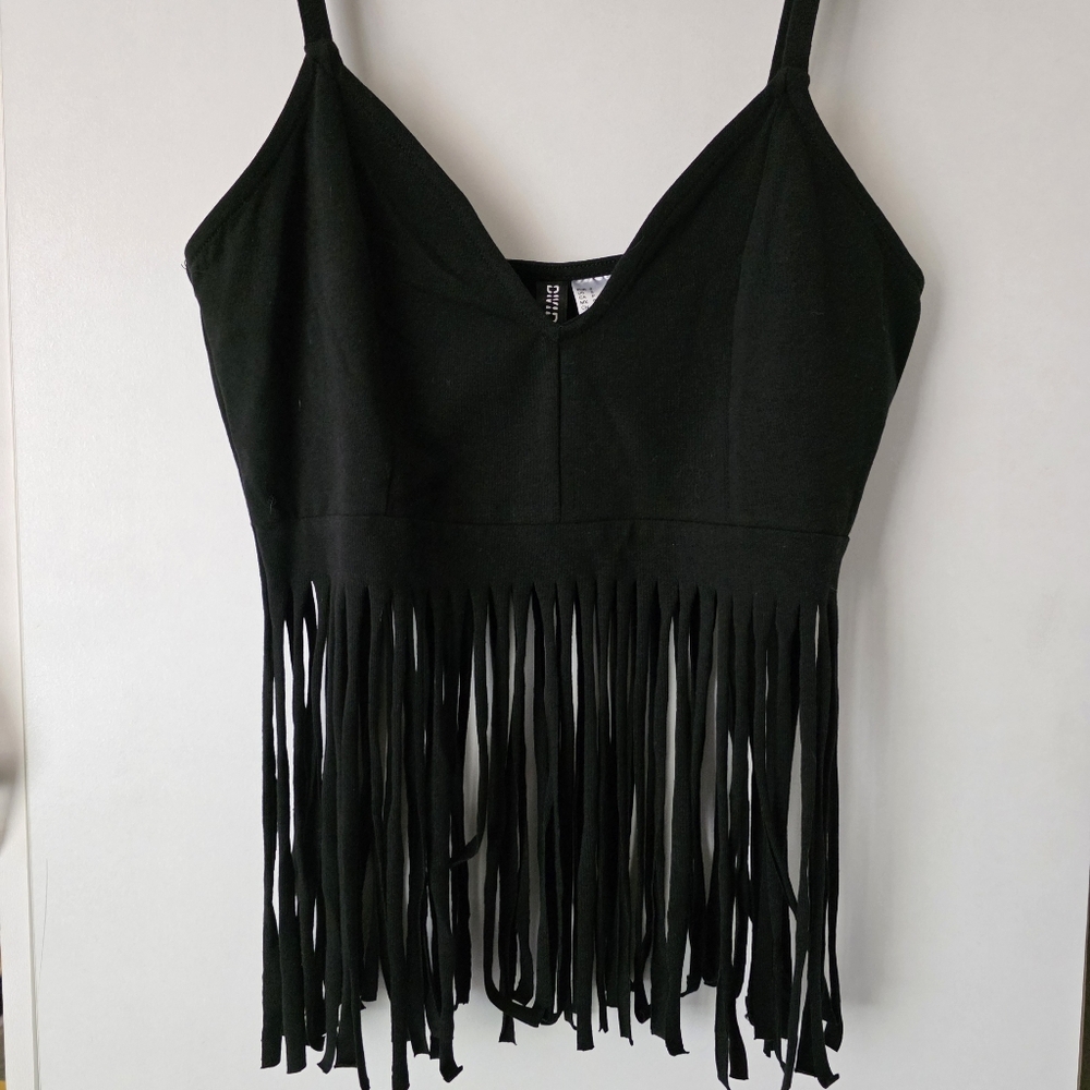 Fringe Cropped Tank